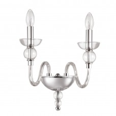 Бра Ideal lux Doge Ap2 Trasparente 044392