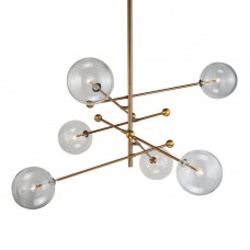                                                                  Люстра Delight Collection                                        <span>Globe Mobile 6 brass</span>                  