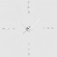 Merlin 4 i WHITE, Nomon(Испания), часы настенные, d=110cm, мех-м UTS MEI004B