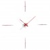 Merlin 4 i RED, Nomon(Испания), часы настенные, d=110cm, мех-м UTS MEI004R