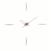 Часы Nomon  MERLIN 4 N 155 WALNUT/CHROME,  d=155см MENG04