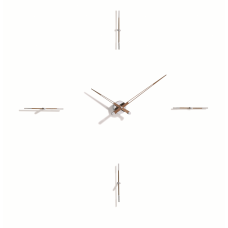 Часы Nomon  MERLIN 4 N 125 WALNUT/CHROME,  d=125см MENP04