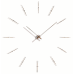 Часы Nomon  MERLIN 12N 125 WALNUT/CHROME,  d=125см MENP12