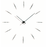 Часы Nomon  MERLIN 12N 125 WENGE/CHROME,  d=125см MEWP12