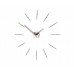 Часы Nomon MERLIN  MINI 12 CHROME WALNUT, 70CM MMN12
