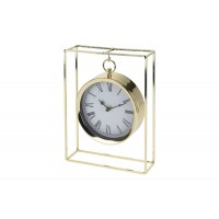 Часы настольные подвесные металлические золотые NBE000020 Garda Decor