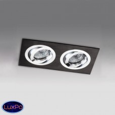 Встраиваемый светильник Megalight SAG 203-4 black/silver