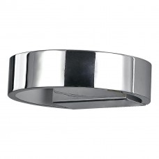Светильник настенный светодиодный Ideal lux Zed Ap1 Round Cromo 115184